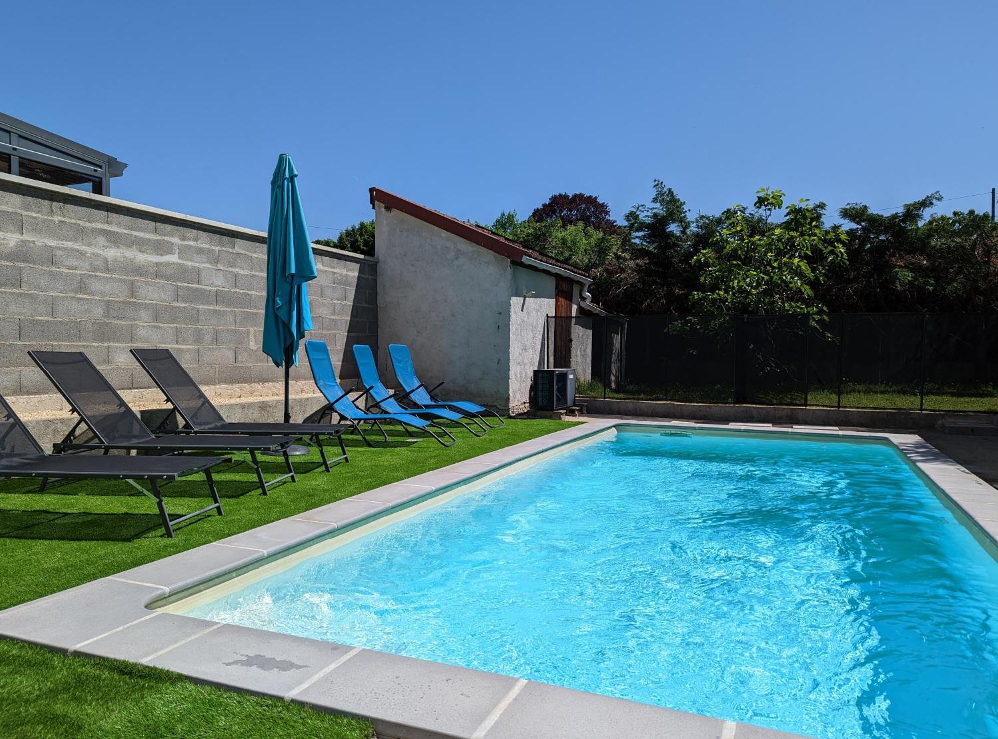 Maison 6 Personnes, Piscine Privee, Jardin Moulins  Exteriör bild